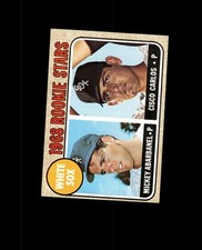 1968 Topps 287 Rookie Stars Mickey Abarbanel/Cisco Carlos RC EX #D1,460169