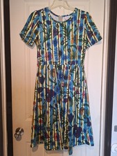 Lularoe Amelia Dress size Large, Floral Print...