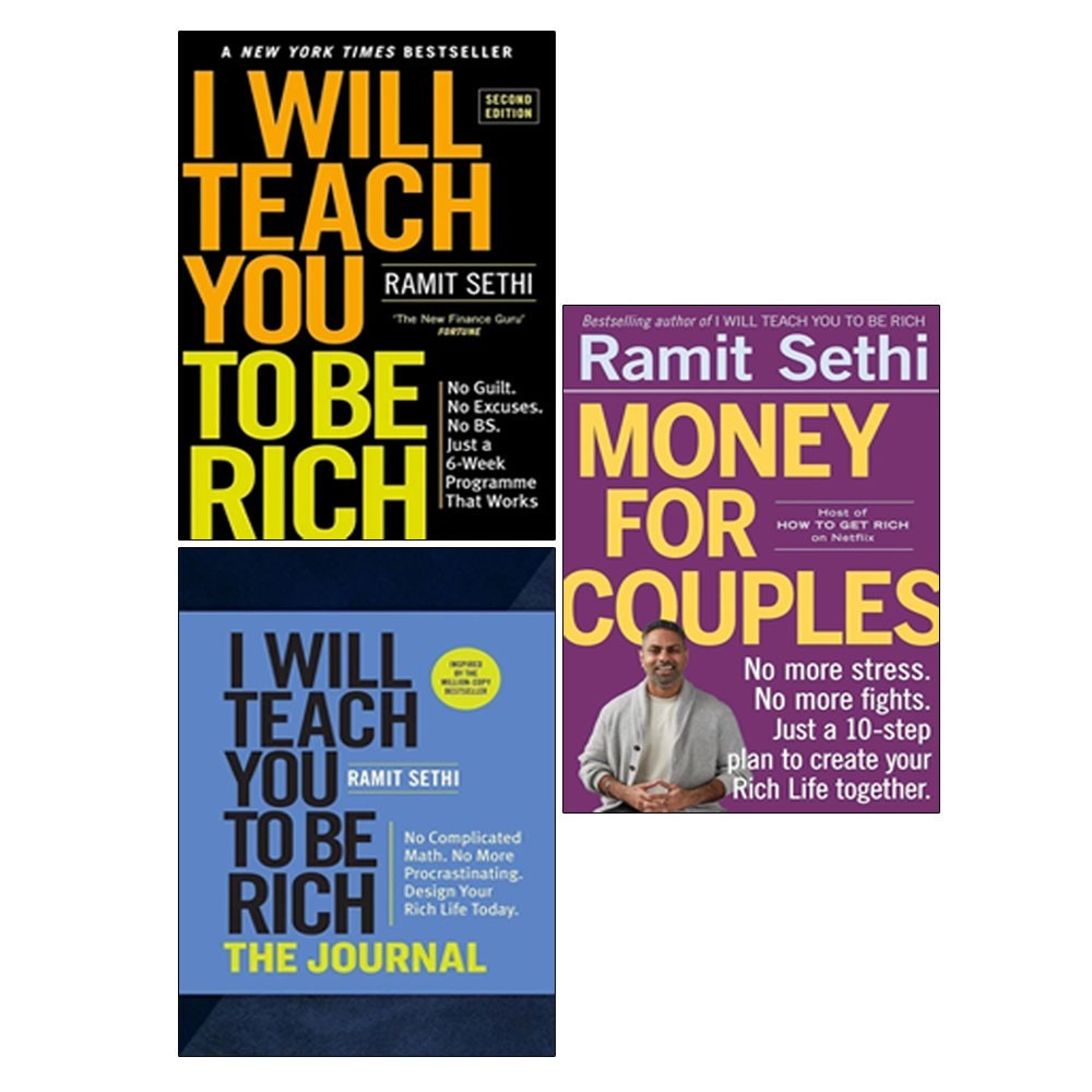 Ramit Sethi 3 Books Collection Set Money for Couples,I Will Teach You to Be Rich - Image 3