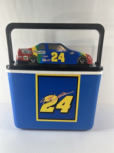 VINTAGE 1995 Cooler Nascar Jeff Gordon Dupont Race Insulated Cooler Car #24 - Picture 17 of 17