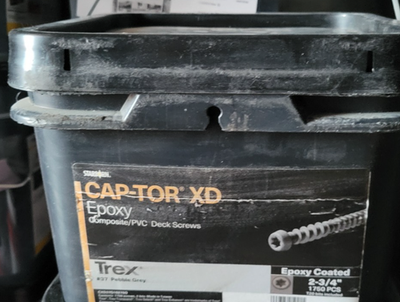 #ad #ad STARBORN CAPTOR XD Composite Deck Screws 2 3 4quot; #37 Pebble Light Grey 1750 pcs $399.99