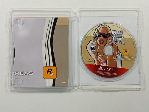 GRAND THEFT AUTO (GTA) SAN ANDREAS SONY PLAYSTATION 3 (PS3 GREATEST HITS) USA OC - Picture 3 of 4