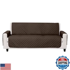 Furhaven Water-Resistant and Reversible Sofa/Couch Cover Protector for Dogs, 