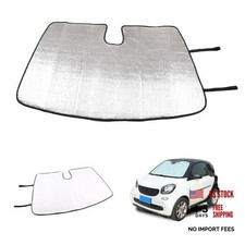 Windshield Sun Shade Compatible with Mercedes-Benz Smart 2015-2021