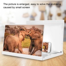 3D 14 Inch Universal Screen Magnifier Smartphone Amplifier With Foldable Br