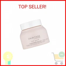 Hairitage Hydrating Argan Oil Deep Conditioning Hair Mask For Dry Damaged + Curl