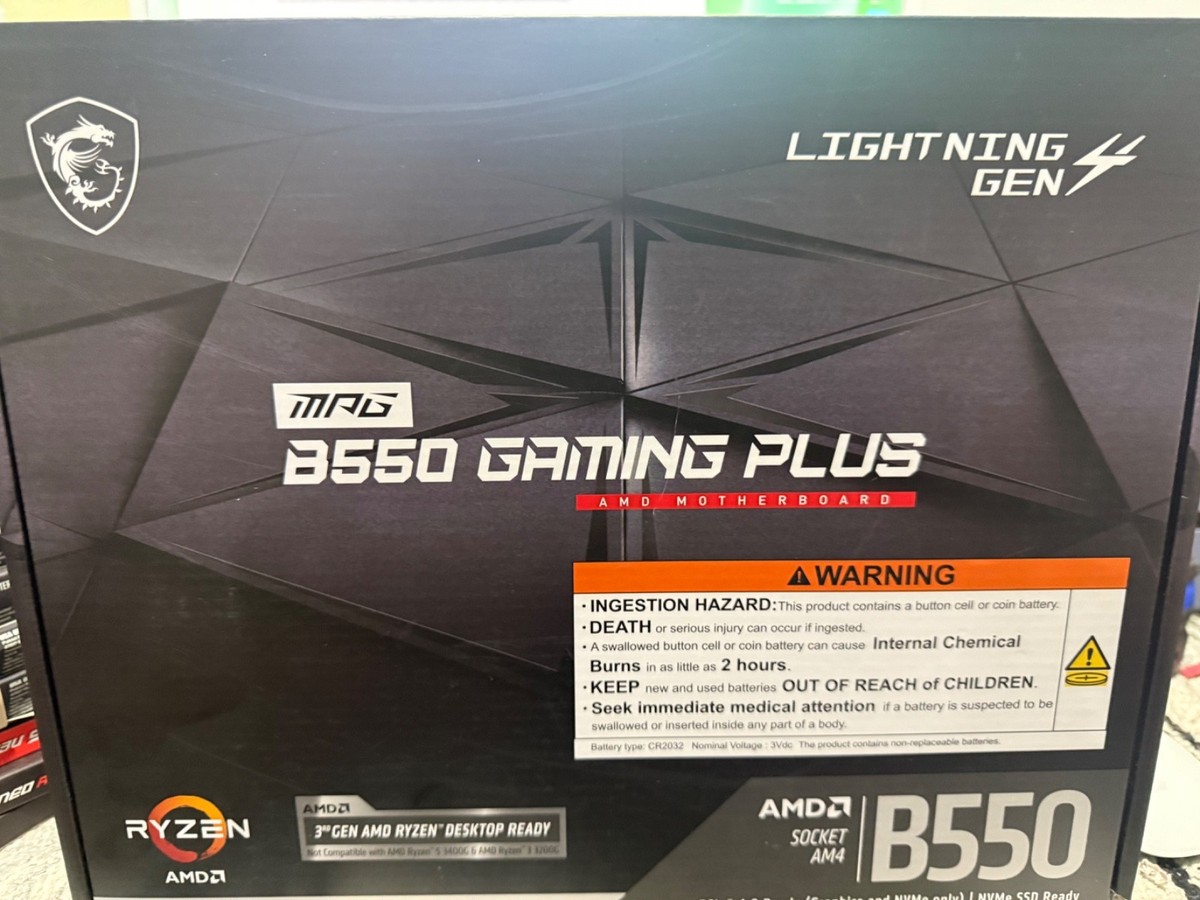 [中古］MSI MPG B550 GAMING PLUS MSI MPG B550 GAMING PLUS AM4 AMD B550 SATA 6Gb/s ATX AMD