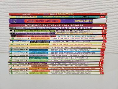 Lot of 22 Scooby-Doo! Kids Chapter Books James Gelsey