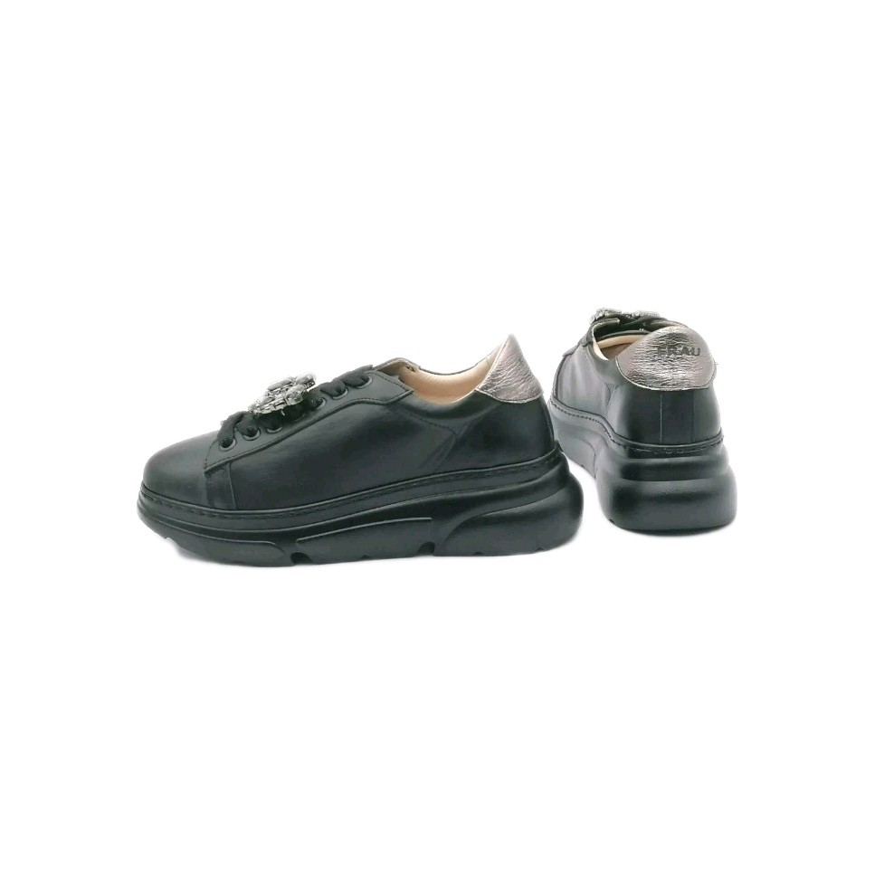 Frau sneakers nero 55N2 Donna. Sconto -40% Su € 109,00. foto 6