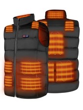 Heated Jackets for Men, Unisex Warming Vest, USB Lightweight Hunting Vest wit...