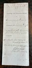1865 KENTUCKY US 12TH Colored Heavy Artillery Regiment Document