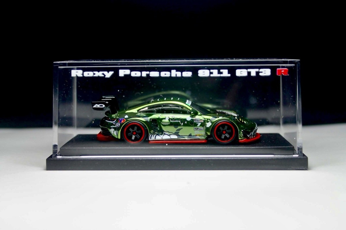 Hotwheels Porsche 911 GT3 R 992 rexy 10台 Rexy Porsche 911 GT3 R (992) (Green) - Race Day - Hot Wheels