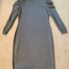 Calvin Klein grey sweater dress medium