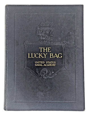 US Naval Academy Annual Yearbook 1924 The Lucky Bag B