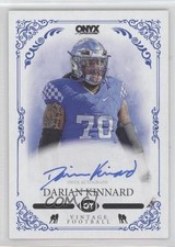 2022 Onyx Vintage Blue Signatures Darian Kinnard #VADA Auto 0i1b