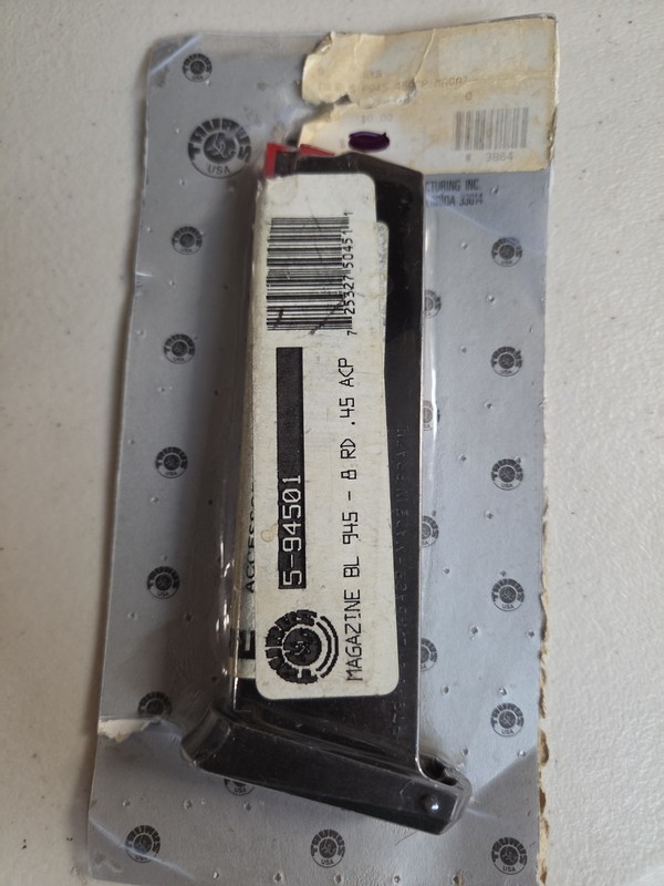 NOS Taurus PT945 .45 ACP 8 Round Magazine Factory Original OEM 45