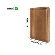 Beech Walnut Wooden Cutting Board Kitchen Chopping Block Cheese Meat Butcher Blo