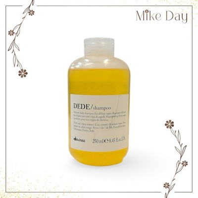 Davines Dede Shampoo 250 mL - Gentle Daily Cleansing for All Hair Types - New