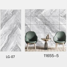 Pannello Adesivo Effetto Marmo Grigio Perlato Pareti Paraschizzi 300x60cm Stanza