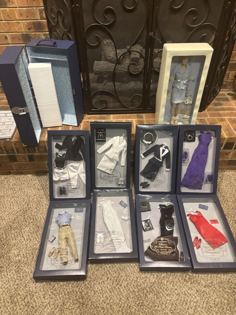Princess Diana with Vintage Historical Royalty Collectibles for