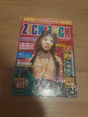 Rammstein Zick Zack (2022, Heft +CD) neu und in Folie - Bild 1 von 2