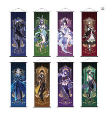 Genshin Impact Scroll Canvas Wall Hanging Pos...