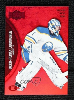 2021 Skybox Metal Universe Rookies PMG Red Ukko-Pekka Luukkonen Rookie RC 07vd