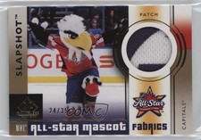 2024 Upper Deck SP Game Used All-Star Mascot Fabrics 24/35 Slapshot Patch 1tj3