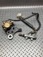 Honda NSR250 MC18 1988 / Rear Brake Caliper / Bracket Master Cylinder Set