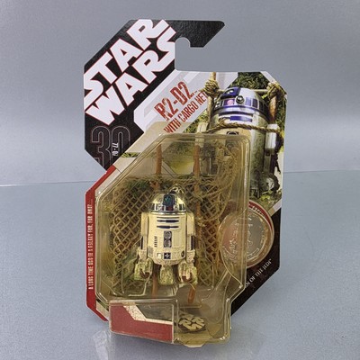 Star Wars R2-D2 Cargo Net & Coin Saga Legends 30th Anniversary ROTJ Hasbro NEW
