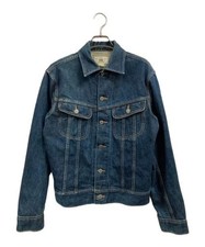RRL Double RL 101J Type Denim Jacket Indigo Blue Cotton Used Ships from Japan