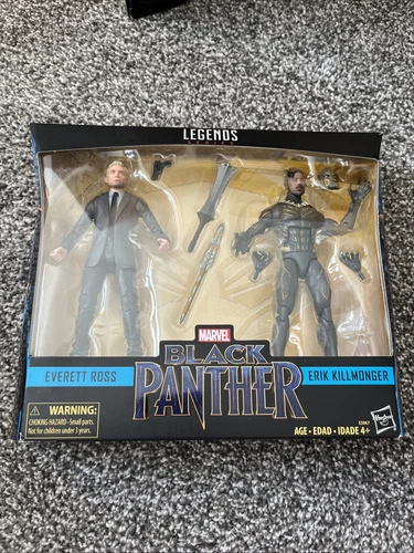 Paquete de 2 figuras Black Panther Marvel Legends 2017 Everett Ross y Erik Killmonger