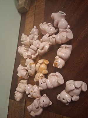 Vintage Piglet Dresser Nobs Used Rare 16 2inches