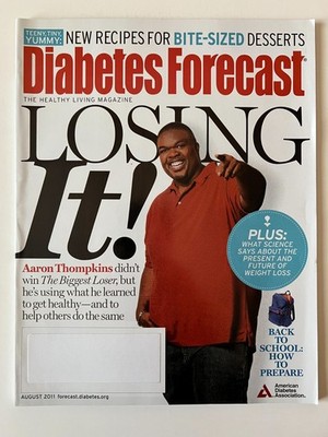 AARON THOMPKINS The Biggest Loser August 2011 DIABETES FORECAST MAGAZINE Dessert
