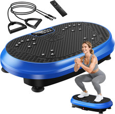 Vibration Plate Exercise Machine, Vibrating Fitness Platform, Full Body Shaker W