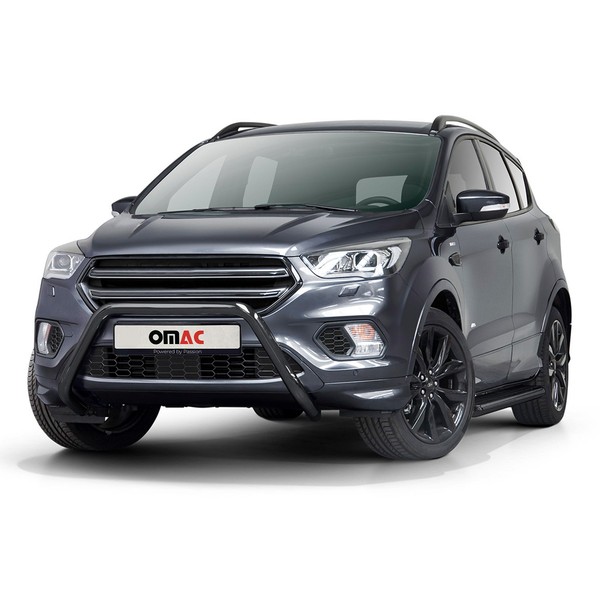FrontbüGel FrontschutzbüGel FüR Ford Kuga II 2017-2019 FL Mit ABE Stahl Schwarz-image