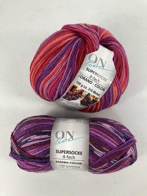 On Line Supersocke Yarn Lot Wool Blend 100 150 Gram Samba Forano