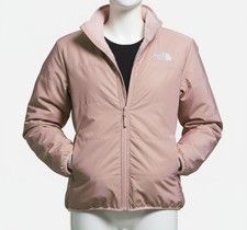 The North Face Big Girls Pink Reversible Mossbud Jacket Size M