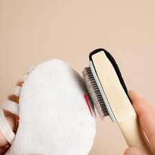 Spazzola per scarpe da ballo, spazzola per pulizia antigraffio, spazzola per