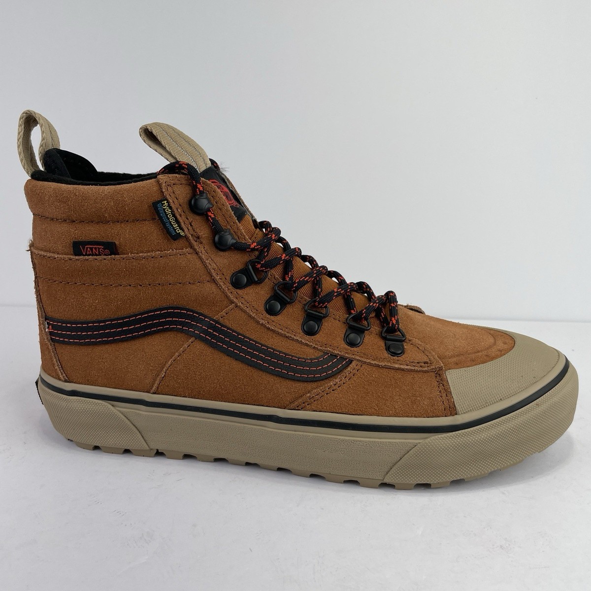ヘザーブラウン Vans '08 Women's Triple Crown非売品 Vans Sk8-Hi MTE DR Waterproof Glazed Ginger Boots VN000CVRN1Z
