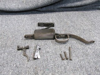 ORIGINAL WWII JAPANESE TYPE 99 ARISAKA TRIGGER GUARD AND SMALL PARTS