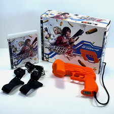 TIME CRISIS 4 PS3 + PISTOLA Guncon 3 G-CON SENSORI GIOCO e SCATOLA PlayStation 3