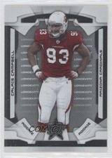 2008 Leaf Rookies & Stars Rookie Longevity Parallel Silver Calais Campbell 0ja4