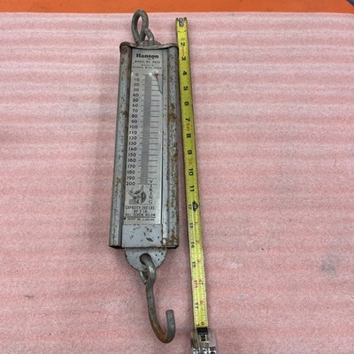 Vintage Hanson Scale  The Viking  200 Lbs Scale Model #8920, Silver Working