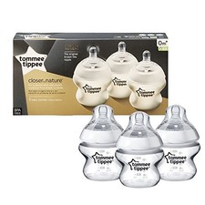 TOMMEE TIPPEE CLOSER TO NATURE BABY BOTTLE, BREAST-LIKE EXTRA SLOW -