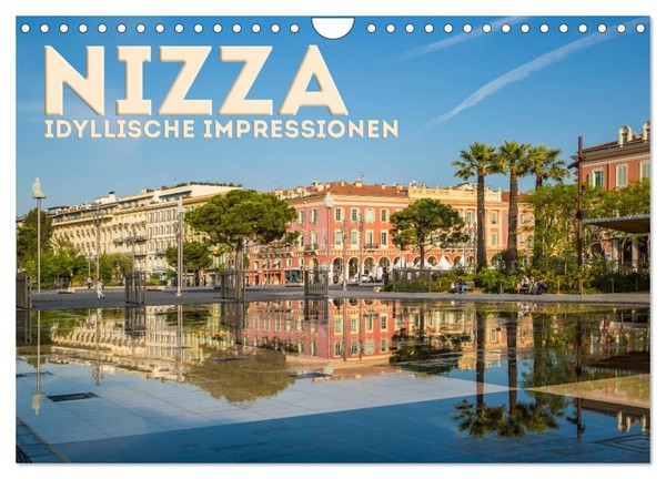 "Calendar 2027 · US Version · Nizza Idyllic Impressions (Wall Calendar 2027 12\" ×"-image