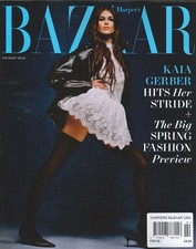 Harper's Bazaar Magazine USA February 2026 - Kaia Gerber