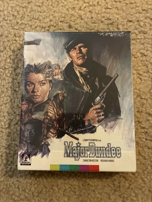 Major Dundee (Blu-ray, 1965) Limited Edition Arrow Video | Peckinpah | OOP