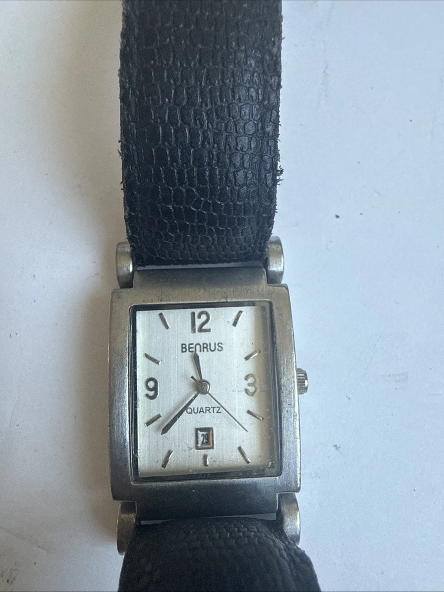 Lot Of 3 Watches Citizen, Technos, Benaus Vintage Women Small Regtangular Vintage Tiny Citizen Watch for Ladies | Rectangular Gold  main image 4
