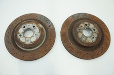 Set Rear Left Right Disc Brake Rotor OEM 2314230212 Mercedes C63 W205 2015-2021